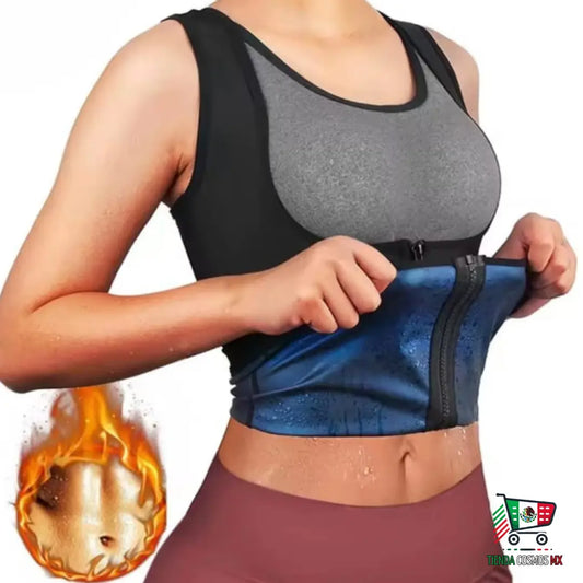 CHALECO MOLDEADOR PERFECT FIT® CON EFECTO SAUNA PARA MUJERES